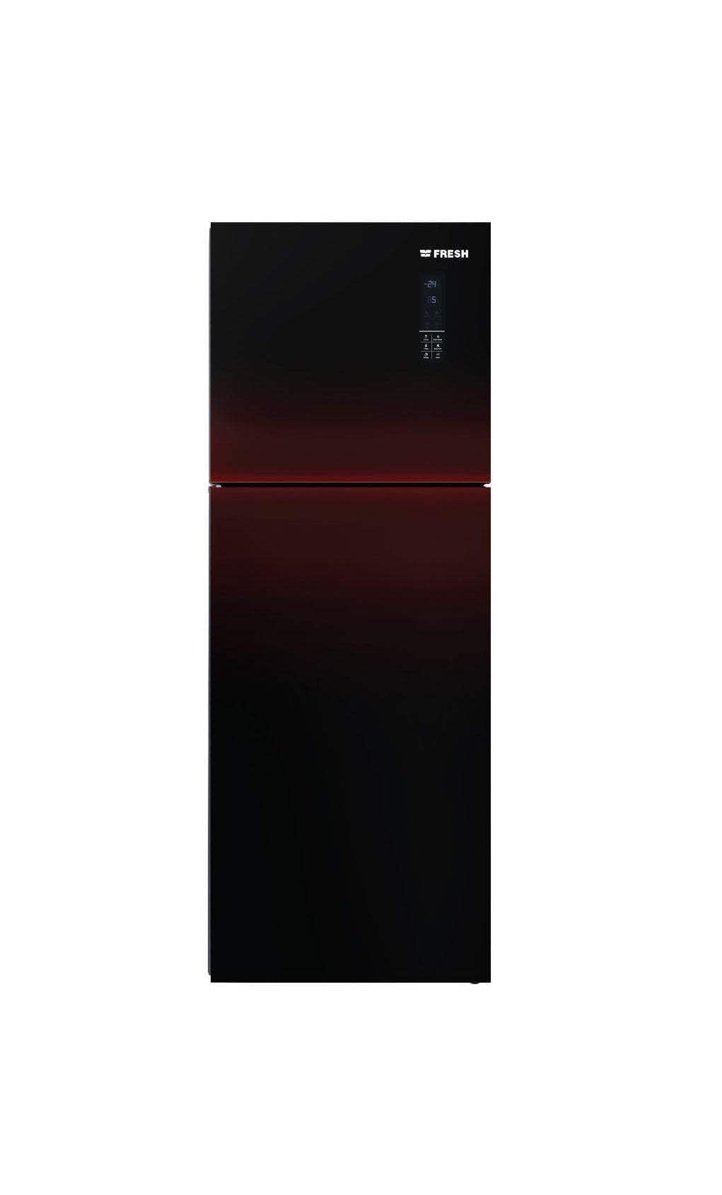 Fresh Refrigerator 471 Liters - Burgundy/FNT-M580 YGDR 17 ft