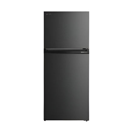 ثلاجة توشيبا 411 لتر نوفروست رمادي انفرتر، Toshiba refrigerator 411L no-frost inverter grey GRRT559WEPMN06. 