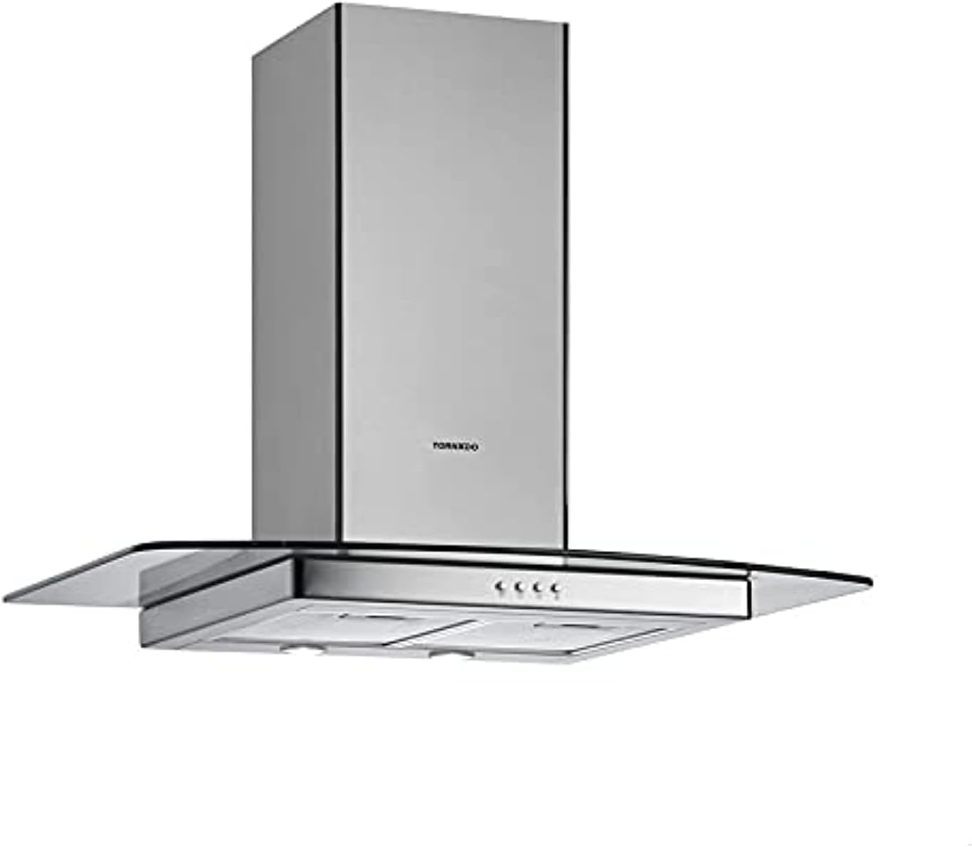 TORNADO Kitchen Cooker Hood 60 cm With 3 Speeds in Stainless Color HOS-D60ESU-S