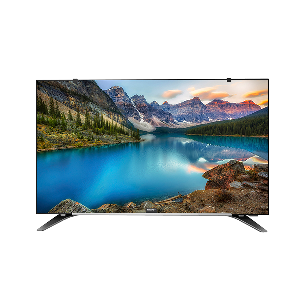 شاشه تورنيدو 43 بوصه شيلد سمارت FHD ضد الكسر مع ريسيفر داخلي وضمان 3 سنوات – Tornado 43” Smart Shield TV Full HD with built-in receiver & 3-year warranty.