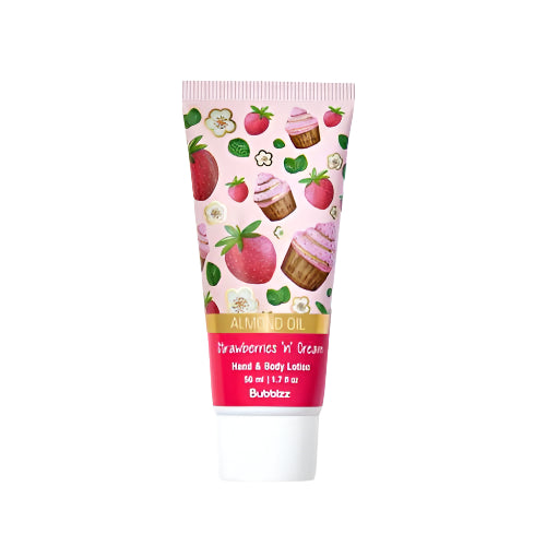 Strawberries & Cream Travel Size Hand & Body Lotion