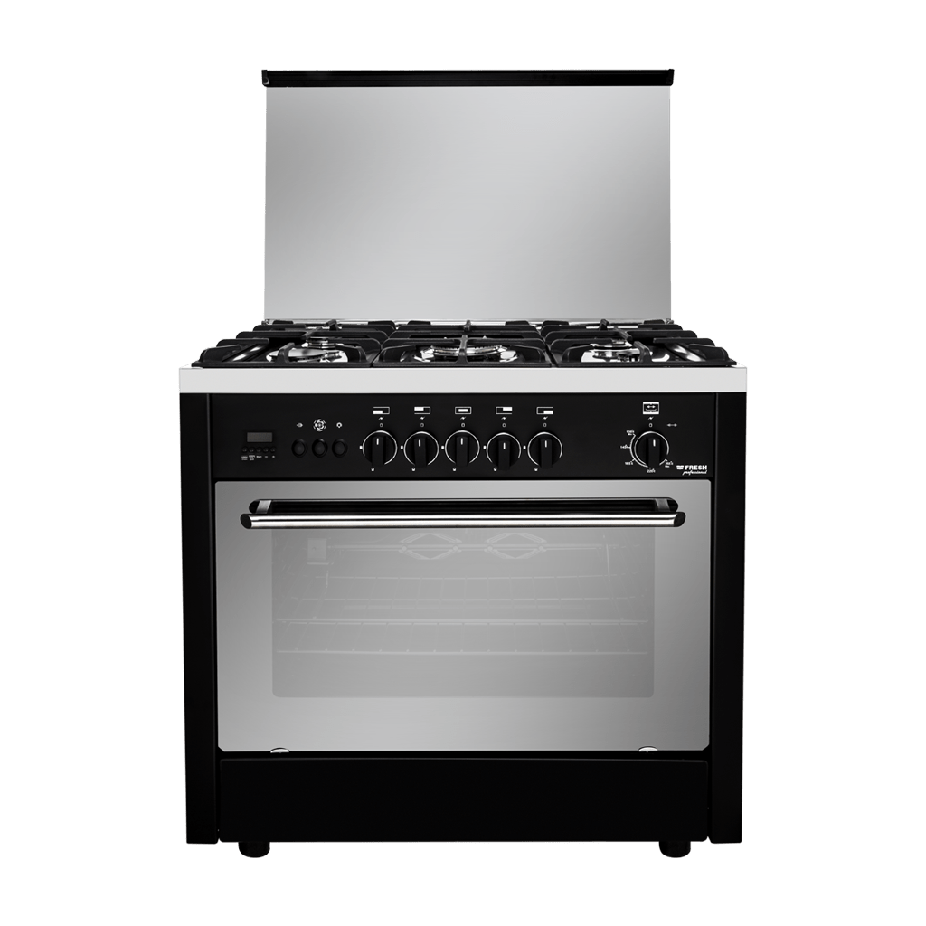 Fresh Professional Cooker Black 90cm