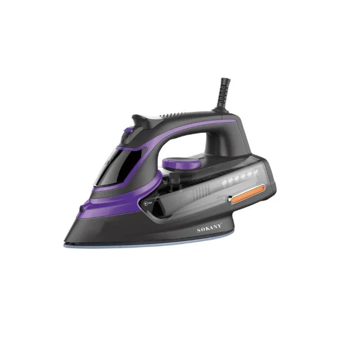 مكواهسوكاني 2400 وات بخار قوي وأداء ممتاز | SK-11016 SOKANY Steam Iron 2400W, perfect for all fabrics
