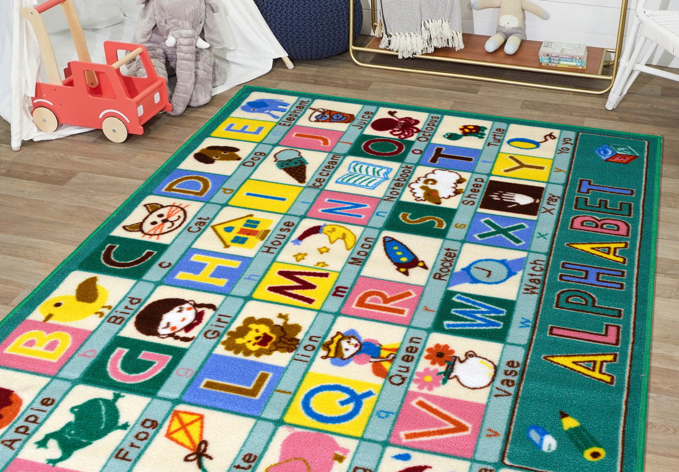 Rosetta Kid's carpets with soft  surface for children size:100x133 SKU: 51222-70