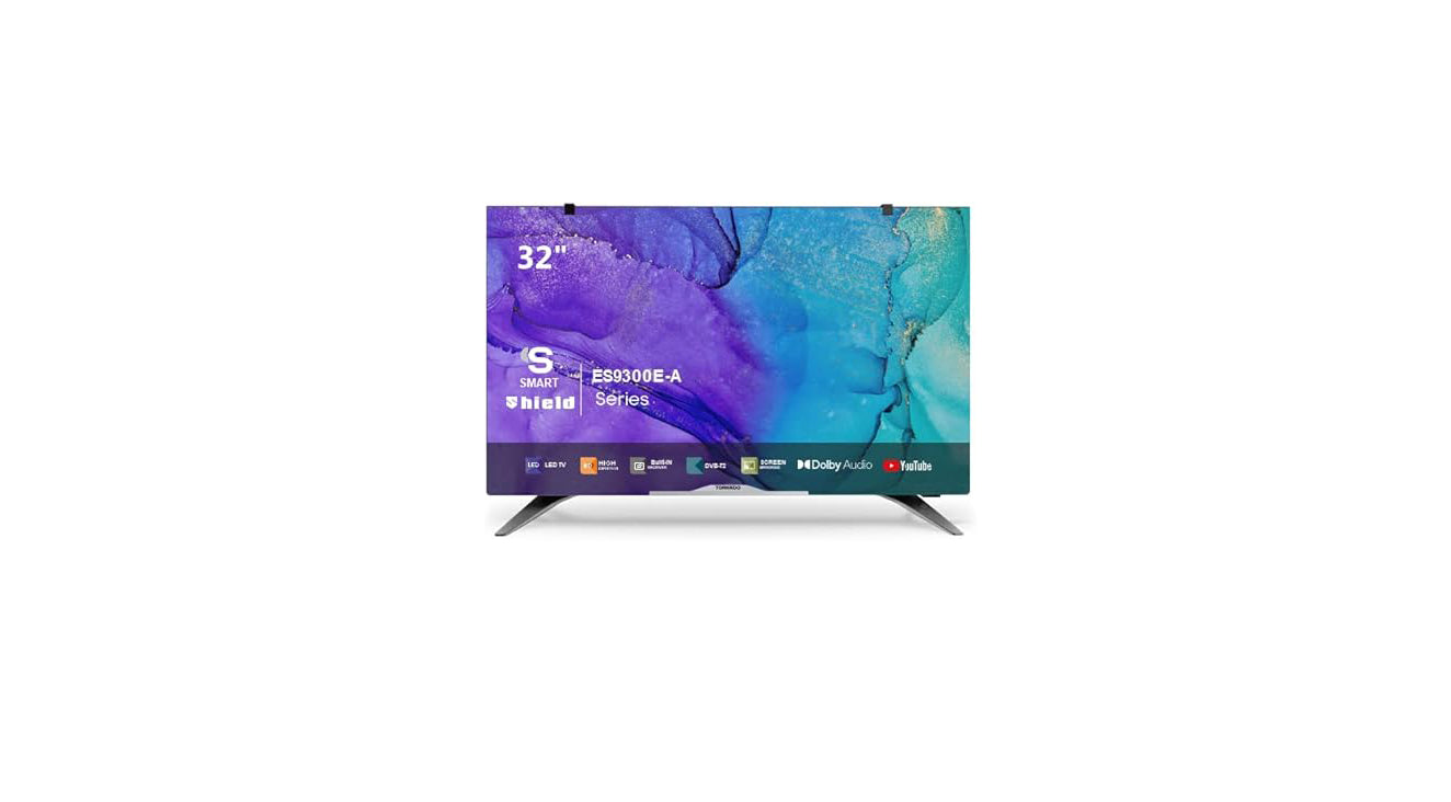 TORNADO LED TV 32 Inch HD With Built-In Receiver, 2 HDMI and 2 USB Inputs 32ER9300E