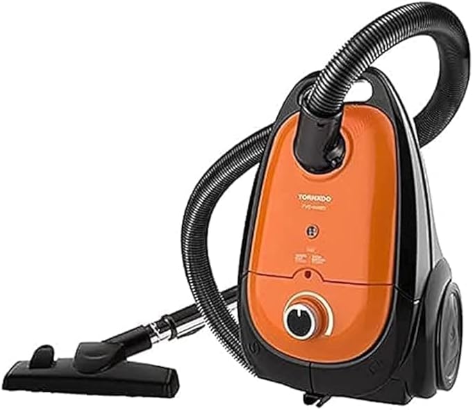 TORNADO Vacuum Cleaner 1600 Watt Anti-Bacteria Filter Orange TVC-160SO