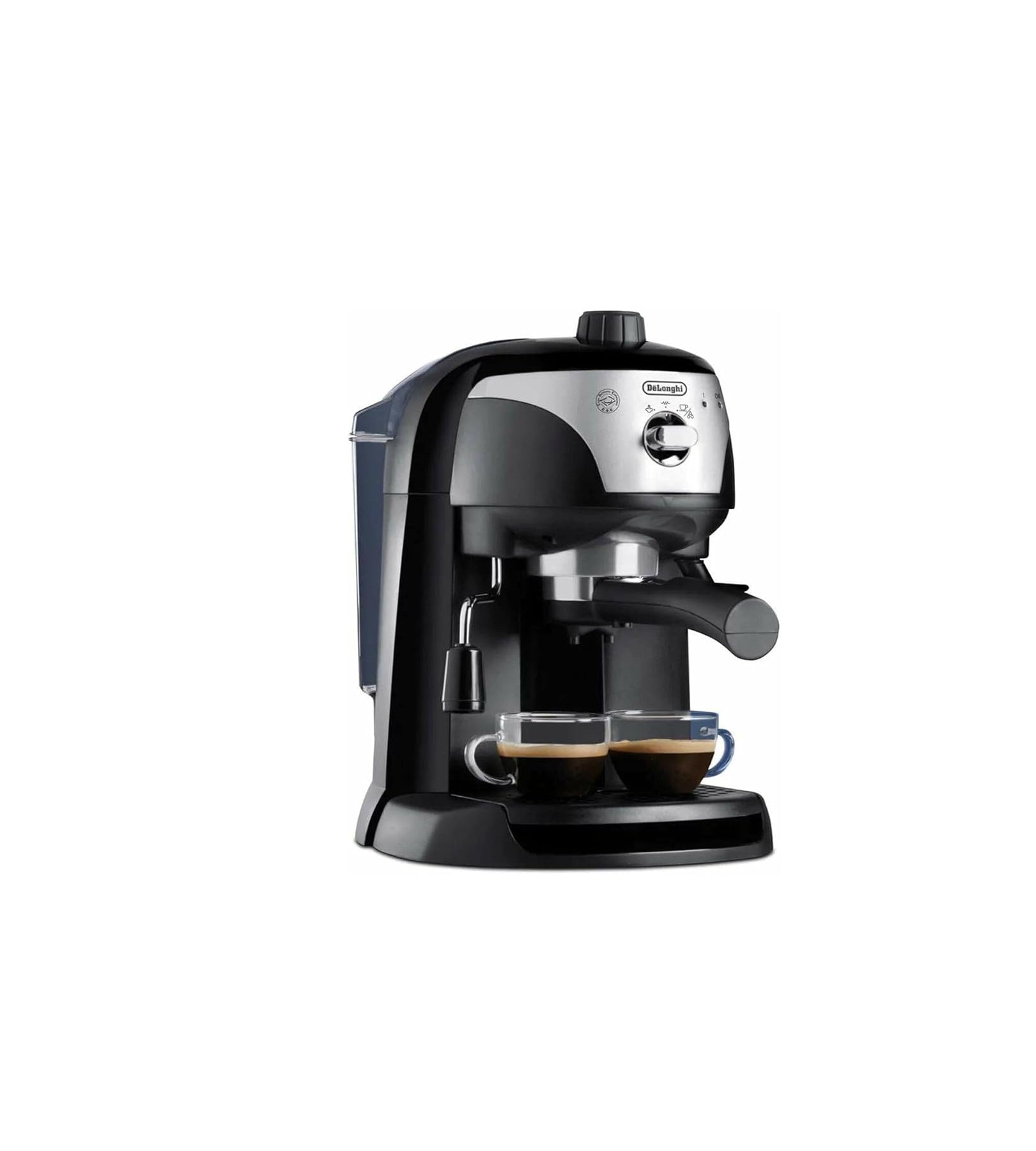 Delonghi Pump Espresso and Coffee Machine, Black - EC221