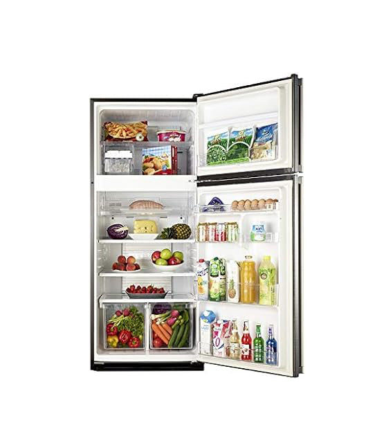 SHARP Refrigerator No Frost 450 Liter, Black SJ-58C(BK)