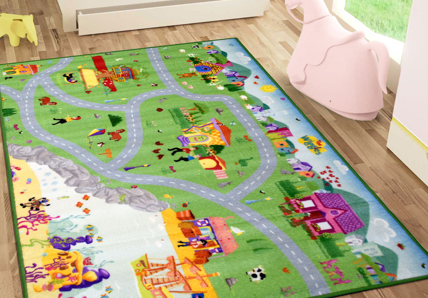 New Edfu Kid's carpets with soft surface for children size: 100x150 SKU: 602687-1001