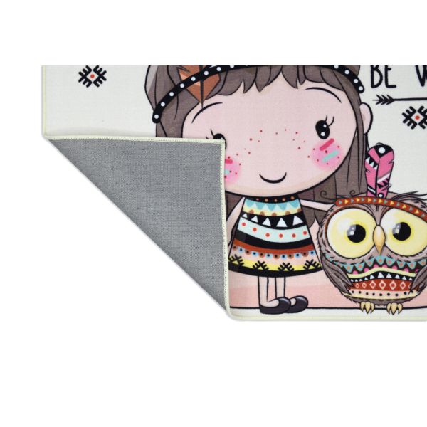 سجادة ساندي لغرف الأطفال 606596 من نايلون عالي الجودة، مضادة للانزلاق وسهلة التنظيف، مثالية لغرف اللعب، متاحة الآن في Cairo Drop. Sandy children's rug 606596 made of high-quality nylon,