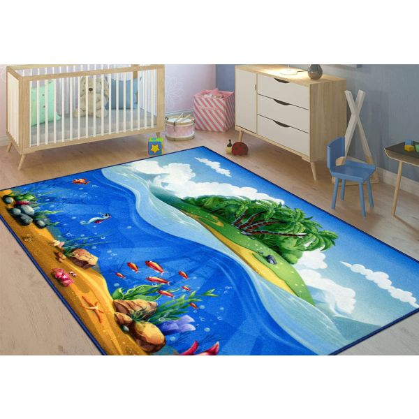 سجادة ميرا للأطفال بقاعدة مانعة للانزلاق وخامة نايلون ناعمة. تصميم عملي وألوان مرحة مع توصيل سريع من Cairo Drop.
Mira kids rug with anti-slip base and soft nylon 