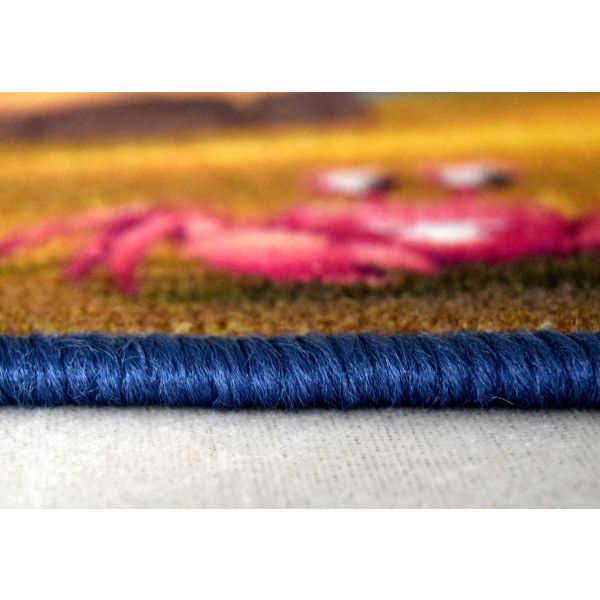 سجادة ميرا للأطفال بقاعدة مانعة للانزلاق وخامة نايلون ناعمة. تصميم عملي وألوان مرحة مع توصيل سريع من Cairo Drop.
Mira kids rug with anti-slip base and soft nylon 