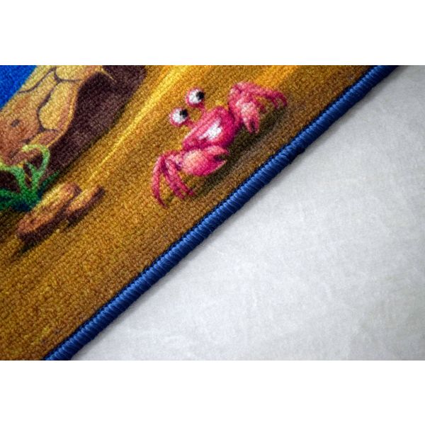 سجادة ميرا للأطفال بقاعدة مانعة للانزلاق وخامة نايلون ناعمة. تصميم عملي وألوان مرحة مع توصيل سريع من Cairo Drop.
Mira kids rug with anti-slip base and soft nylon 