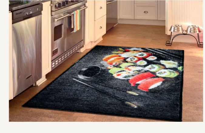 سجاد مطبخ عالي الجودة من Cairo Drop، بوليستر منسوج مانع للانزلاق وسهل التنظيف.
High-quality mat for kitchen, anti-slip, easy to wash and durable.