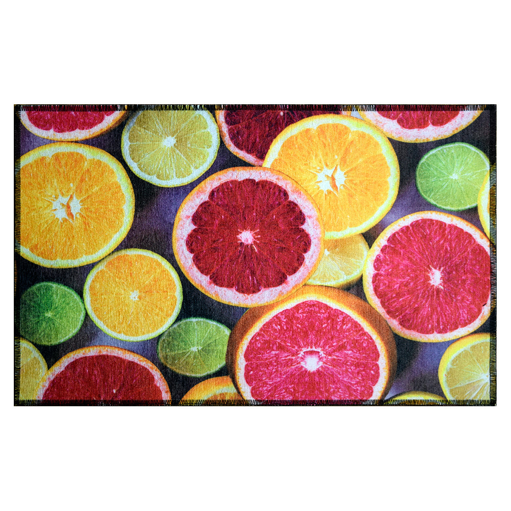 HD Kitchen carpet collection 610359-2001 with charming touch for kitchen size: 100x150