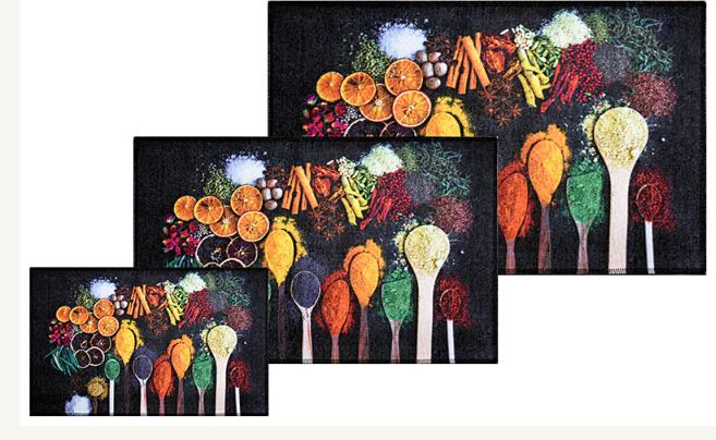 سجاد مطبخ عالي الدقة مضاد للانزلاق وسهل التنظيف من Cairo Drop.
High precision kitchen floor mats anti-slip and easy to clean from Cairo Drop.