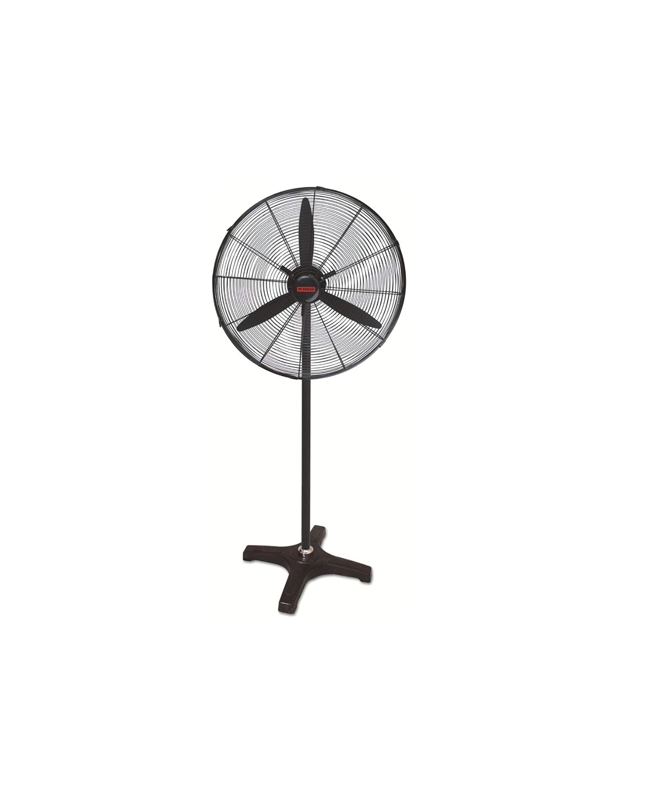 Fresh Stand Fan Industrial 26 inch 3 Blades Black 500004498