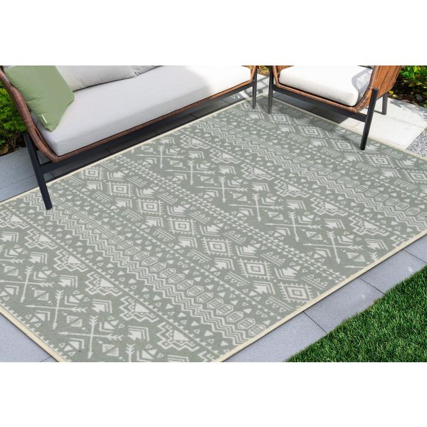 سجادة فالنسيا 616453-2001/3001 outdoor carpet rug متينة وعصرية بخامة نايلون مقاومة للعوامل الخارجية، متوفرة الآن بضمان وتوصيل سريع من Cairo Drop.