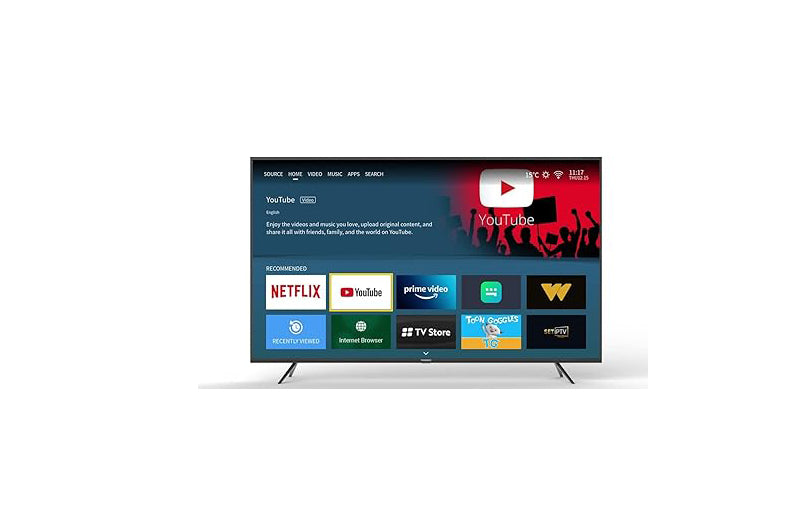 TORNADO 4K Smart DLED TV 58 Inch WiFi Connection 58US1500E