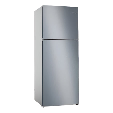 BOSCH KDN55NL2E8 free-standing fridge-freezer with freezer at top 186 x 70 cm Stainless steel look, Total No Frost