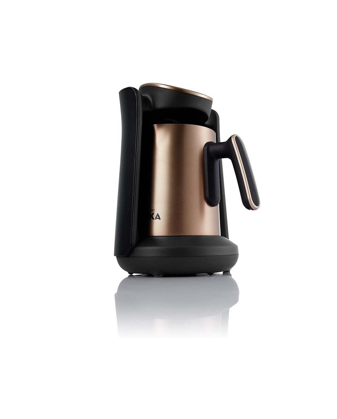 OKKA Minio Pro Turksih Coffee Machine, 4 cups, EU plug & 220 Volt (Copper)