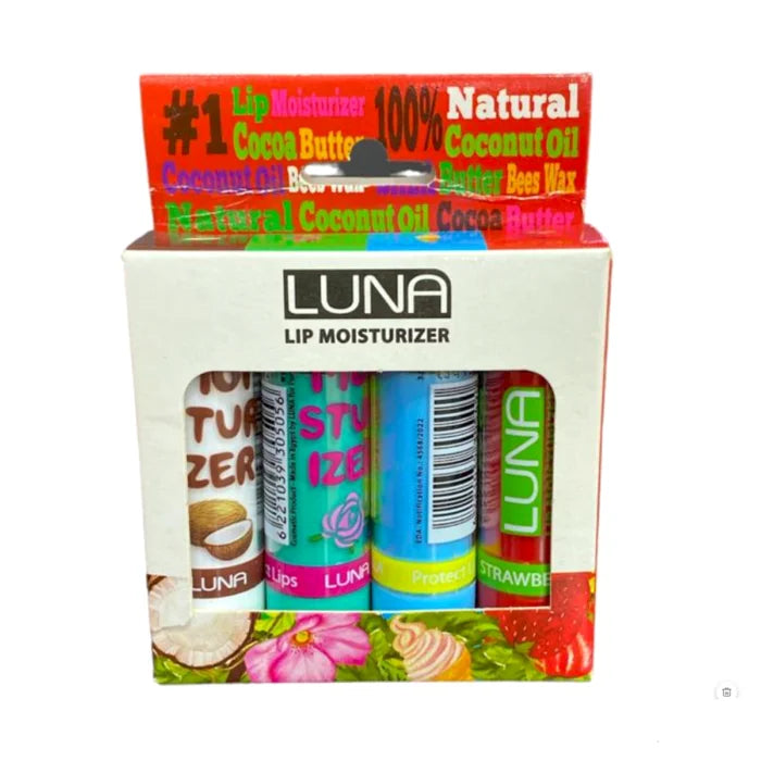 Luna Lip Moisturizer Box 4 Pcs