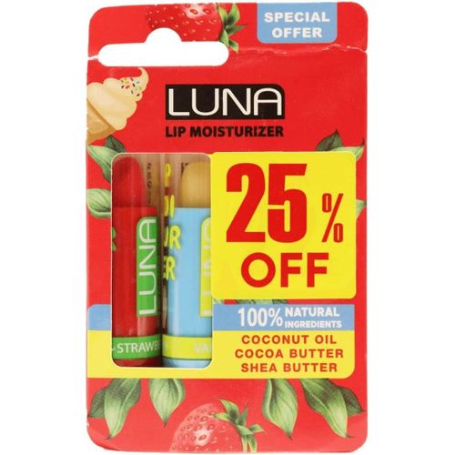 Lip Moisturizer Strawberry + Vanilla - Consumer Promotion (Card 1+1)