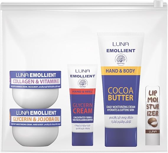 Emollient , Lip Moist & Emollient Soft Cream Bundle bag