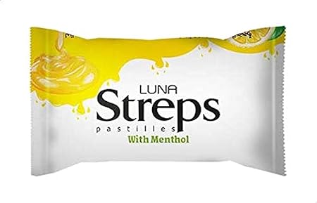 Luna Streps Pastilles Lemon With Honey 100 Pcs