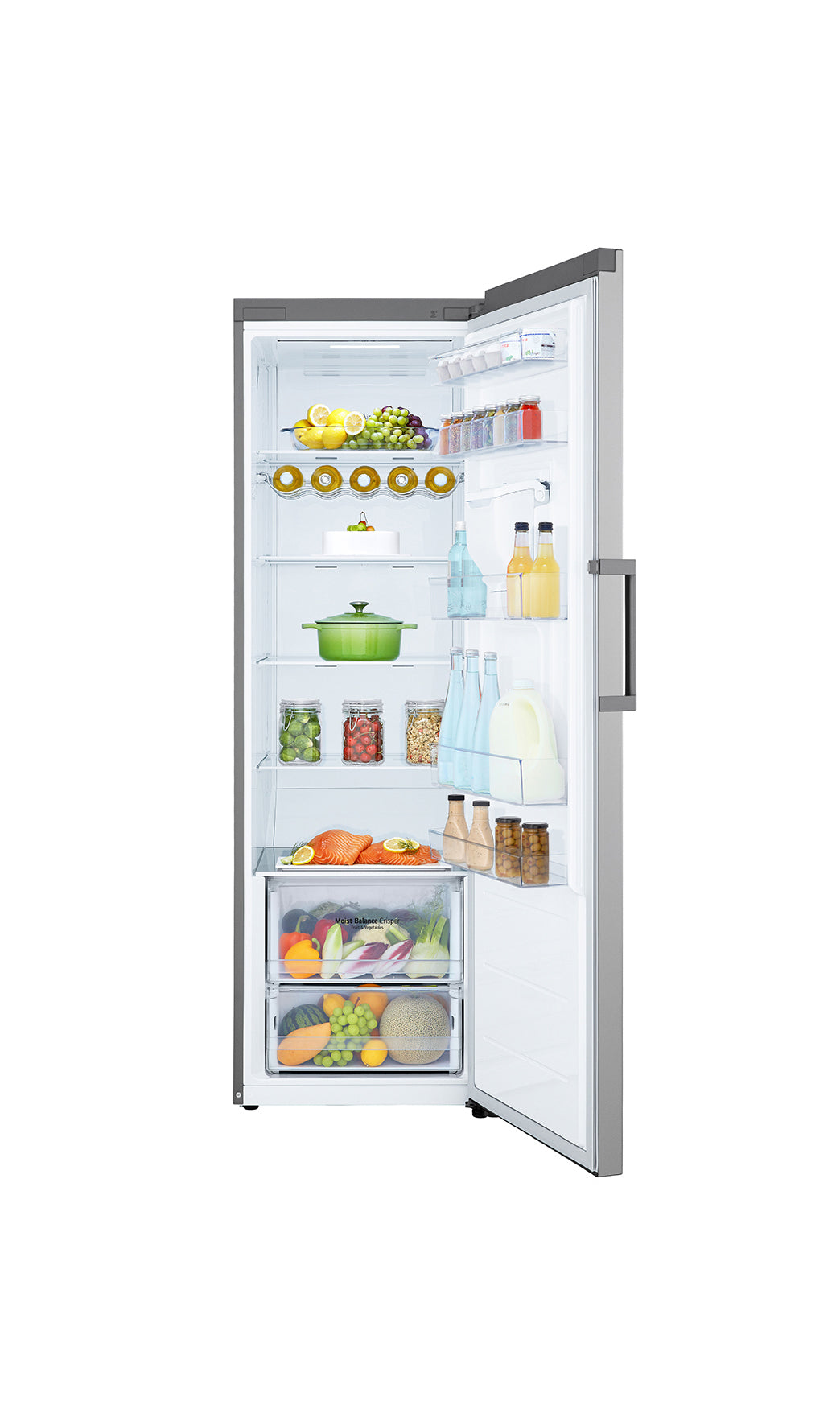 LG Refrigerator Stainless Steel Digital With Dispenser 384 Liter LINEAR INVERTER COMPRESSOR Twins MODEL-GC-F411ELDM