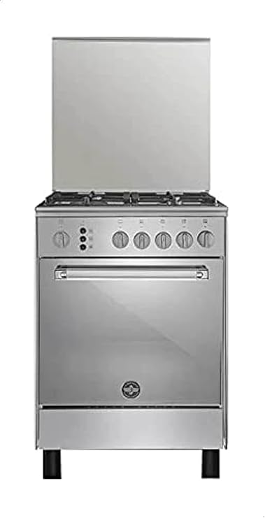 LA GERMANIA Cooker 60 x 60 - 4 Gas Burners Stainless 6D80GRB1X4AWW