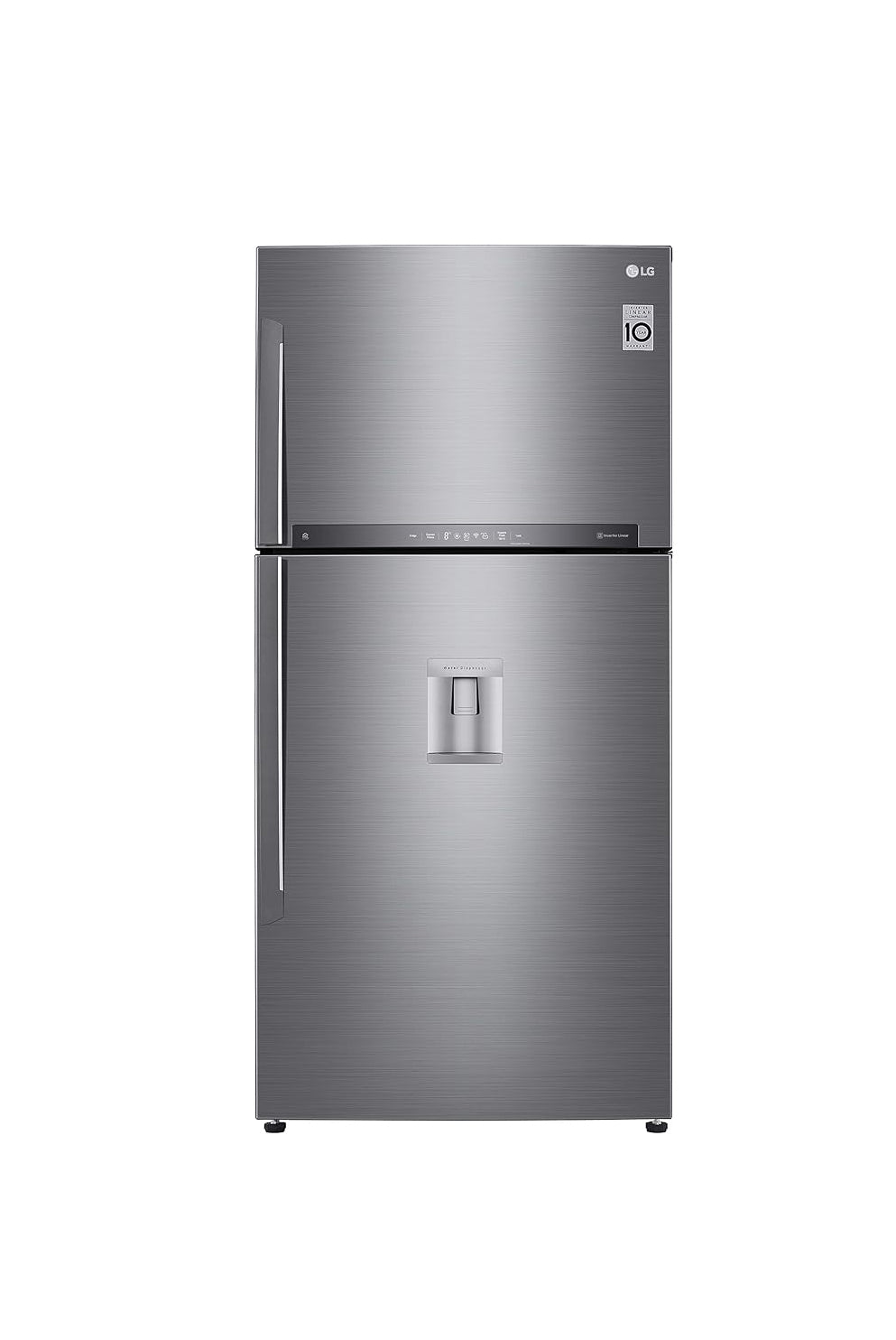 LG Refrigerator Inverter Linear Compressor - 592 Litre 21 Cubic Feet - Silver Stainless Color – GR-H822HLHU