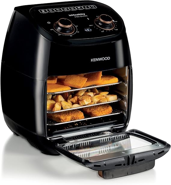 Kenwood hfp90 multifunction khealthy air fryer oven, 2000w, 11l capacity - ( Local warranty ) - 220v supply voltage and 50hz