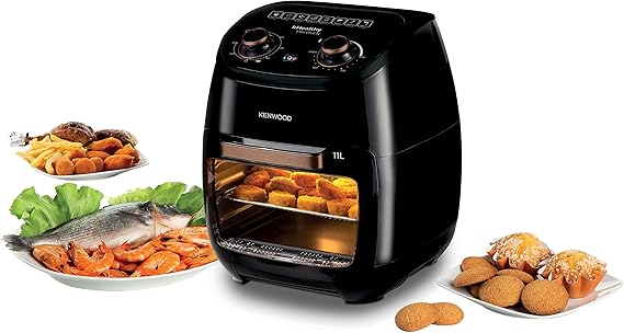 Kenwood hfp90 multifunction khealthy air fryer oven, 2000w, 11l capacity - ( Local warranty ) - 220v supply voltage and 50hz