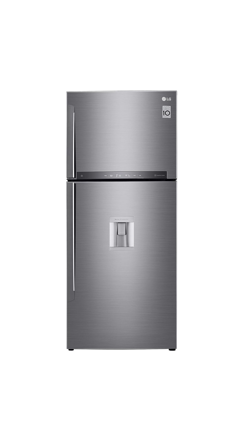 LG - GN-F722HLHL - Water Dispenser, 18 Cubic Feet