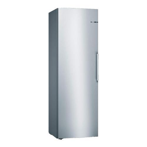 بوش KSV36VL30U ثلاجة قائمة بذاتها 186 × 60 سم ستانلس ستيل مع Super Cooling، Bosch KSV36VL30U freestanding fridge 186×60 cm stainless steel.