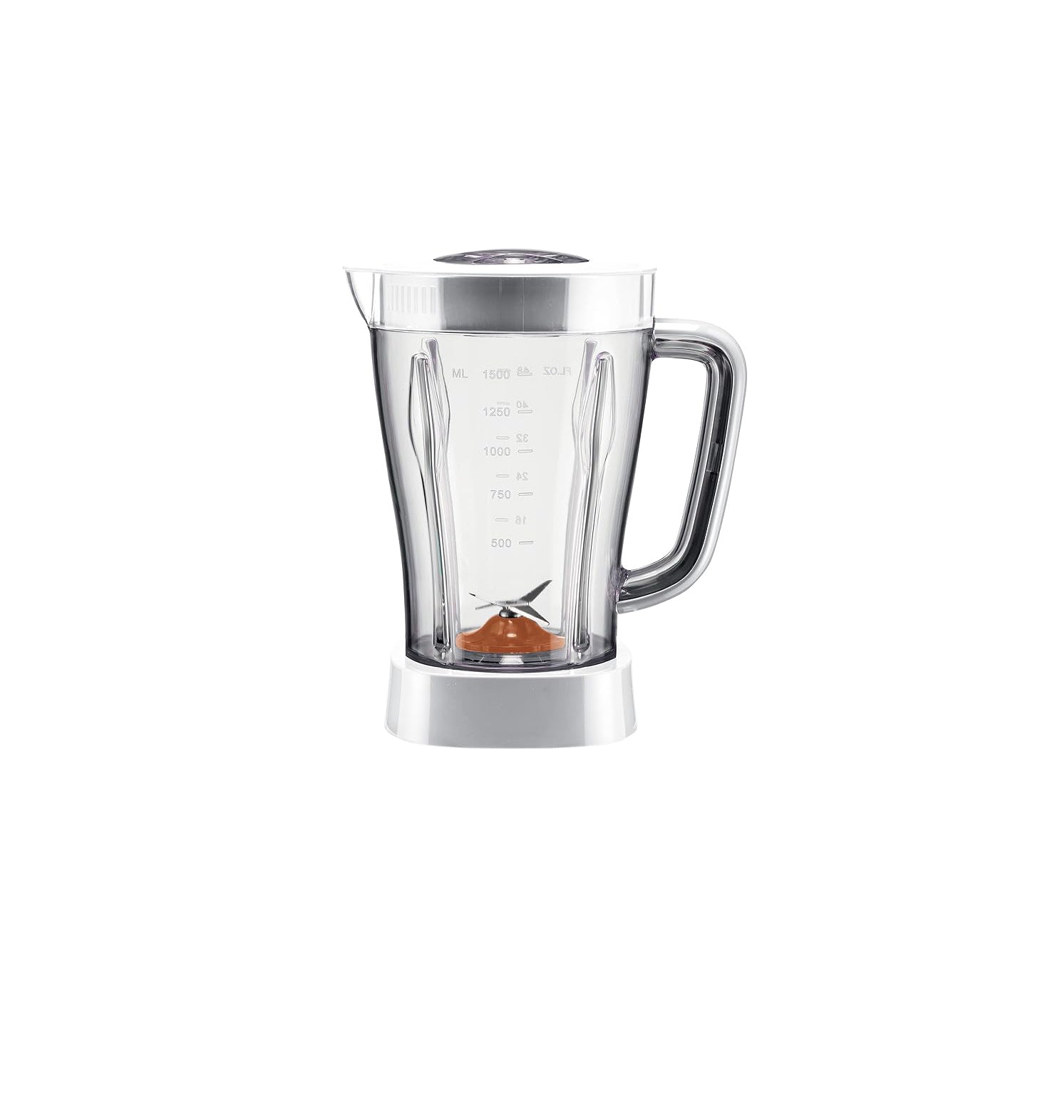 Kenwood Blender with 2 Mill, 2 Liter, 500 Watt, White - BLP15.360WH