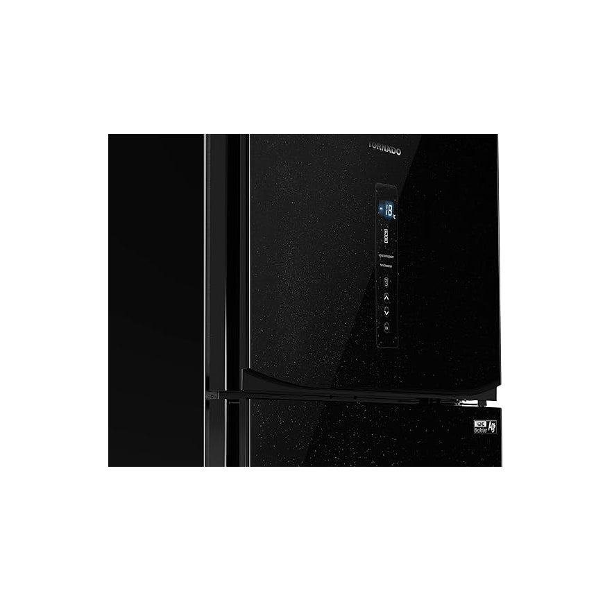 TORNADO Refrigerator Digital, No Frost 450 Liter, Black RF-580AT-BK