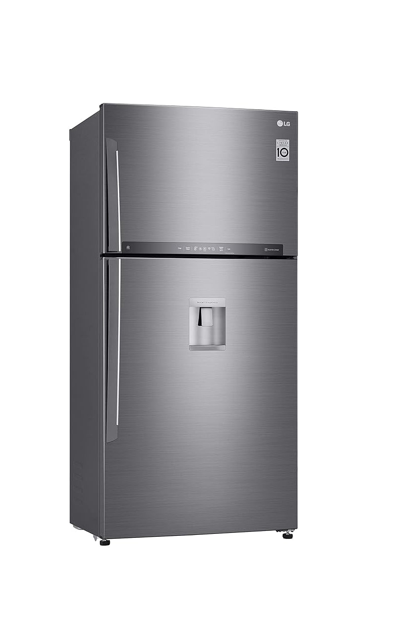 LG Refrigerator Inverter Linear Compressor - 592 Litre 21 Cubic Feet - Silver Stainless Color – GR-H822HLHU