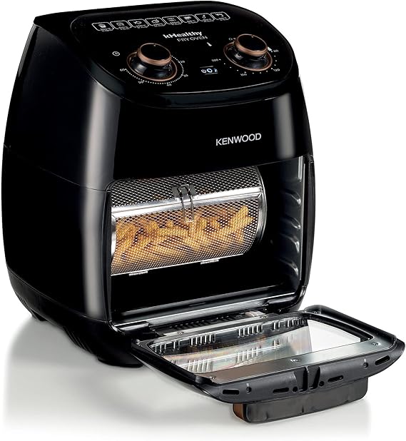 Kenwood hfp90 multifunction khealthy air fryer oven, 2000w, 11l capacity - ( Local warranty ) - 220v supply voltage and 50hz