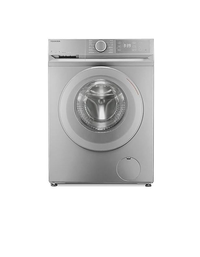 Toshiba - Washing Machine - Automatic - Tw-Bl100A4Eg(Ss) - Inverter -Steam -Smart Control (Wifi) 9 Kg Silver