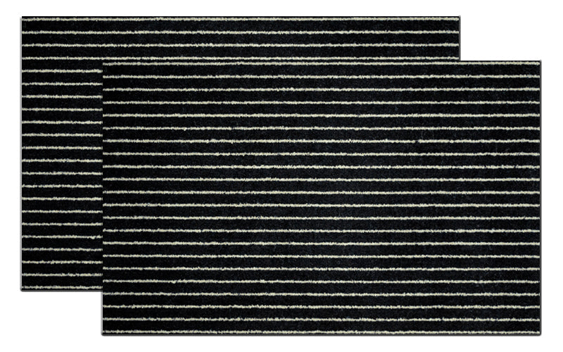 The door mats carpet set consists of two pieces size: 55x85 cm