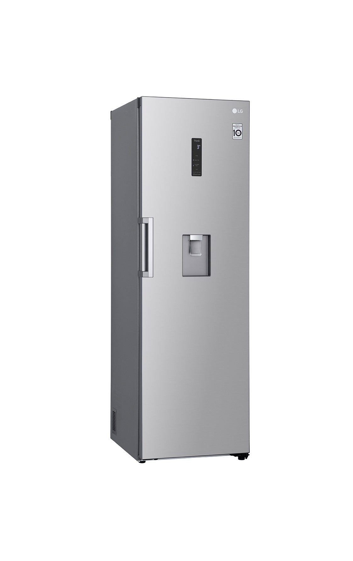 LG Refrigerator Stainless Steel Digital With Dispenser 384 Liter LINEAR INVERTER COMPRESSOR Twins MODEL-GC-F411ELDM