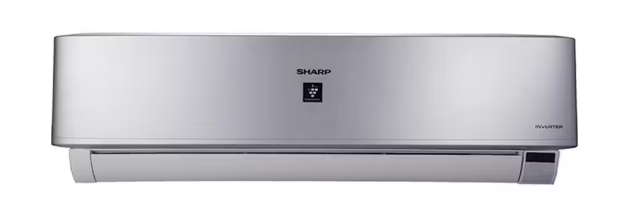 SHARP Split Air Conditioner 2.25 HP Cool Inverter Digital, Plasmacluster, Silver AH-XP18UHE