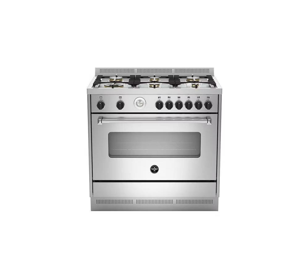 LA GERMANIA Cooker 90 x 60 - 6 Gas Burners Stainless AMS96C81AX/20