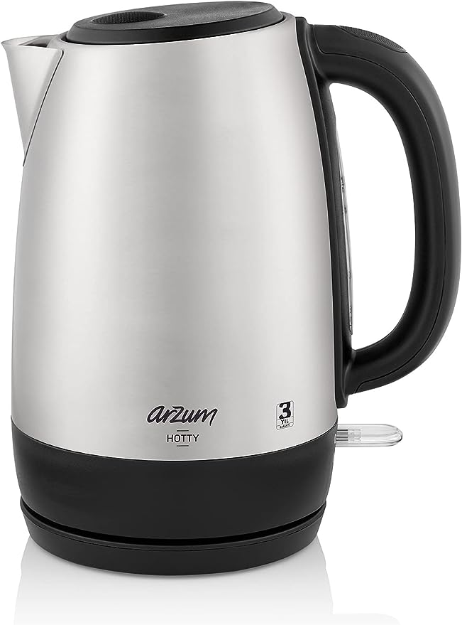 Arzum AR3074 stainless steel kettle - 1.7 liters - silver