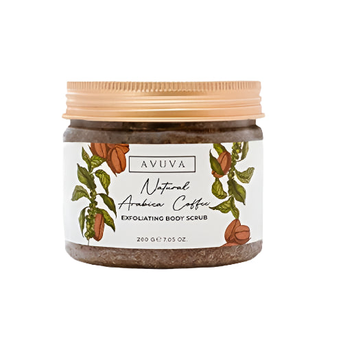 مقشر الجسم - افوفا - جم 200 ينظف ويرطب البشرة ويمنحك إحساسًا بالانتعاش - AVUVA Body Scrub 200g exfoliates and nourishes with a bold aroma.