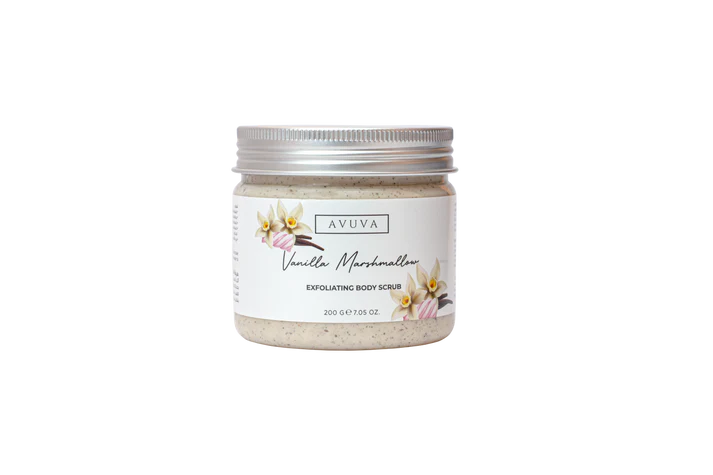 مقشر الجسم - افوفا - جم 200 ينظف ويرطب البشرة ويمنحك إحساسًا بالانتعاش - AVUVA Body Scrub 200g exfoliates and nourishes with a bold aroma.