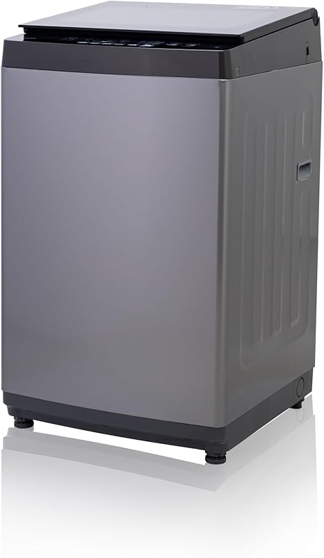 غسالة توشيبا فوق اتوماتيك 9 كيلو فضي بتقنية THE GREATWAVES وضمان 5 سنوات – Toshiba 9kg Top Load Washing Machine Silver with I-Clean Technology.