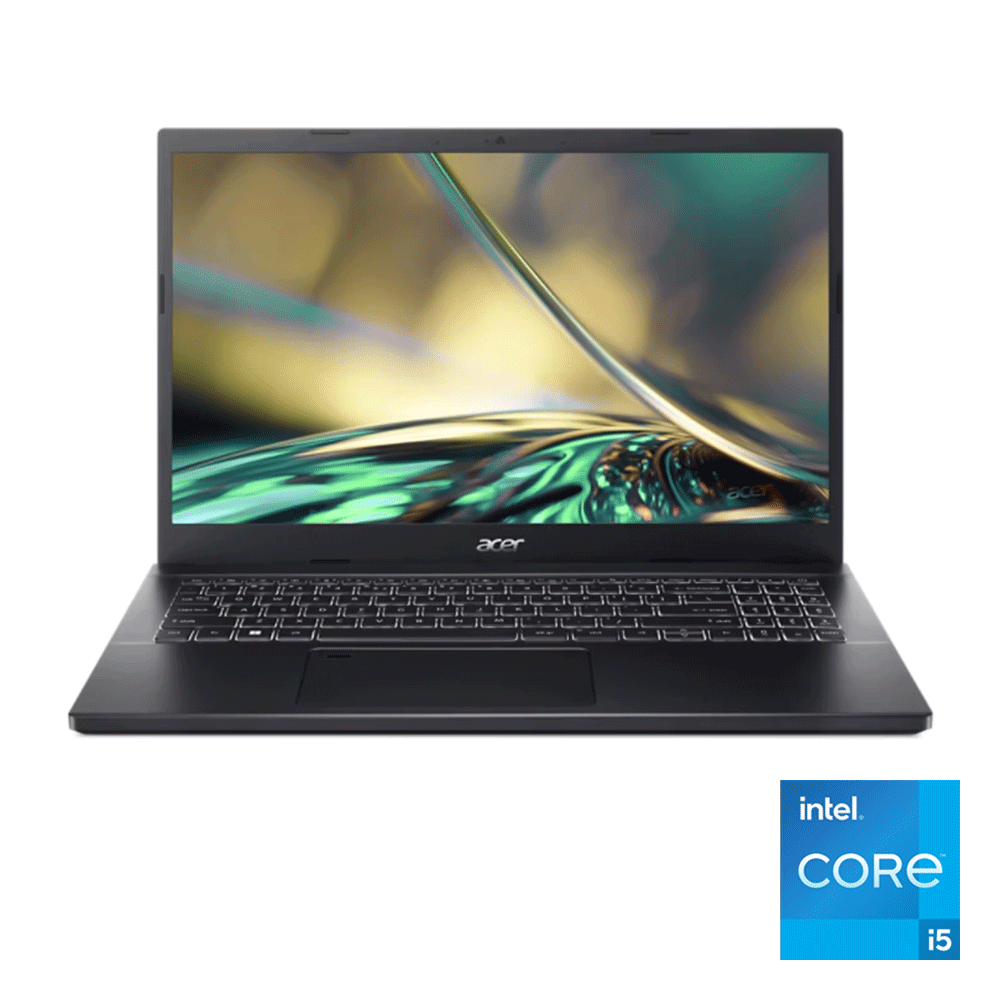 اكتشف قوة وأداء acer aspire 7 من الجيل 12 RTX 2050، شاشة 15.6 FHD، رامات 8GB، هارد 512GB SSD، مع توصيل سريع وضمان سنة. Discover acer aspire 7 power with i5 